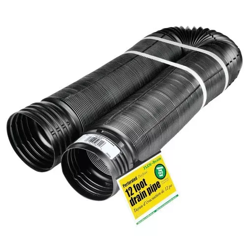 50910 Amerimax FLEX-Drain 4 In. Expandable Perforated Drain Pipe