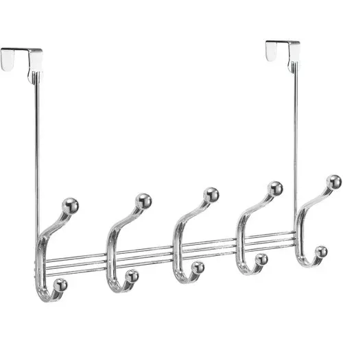 53470-idesign-york-lyra-over-door-hook-rail 53470 iDesign York Lyra Over-The-Door Hook Rail