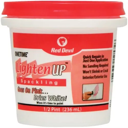 574-red-devil-onetime-lighten-up-spackling 574 Red Devil Onetime Lighten Up Spackling