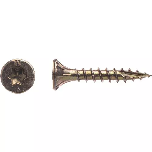 5ytx104-big-timber-yellow-zinc-wood-screw 5YTX104 Big Timber Yellow Zinc Wood Screw