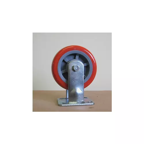 6-polyurethane-rigid-caster-6229-rr-little-giant-carts 6" Polyurethane Rigid Caster 6229-RR for Little Giant Carts
