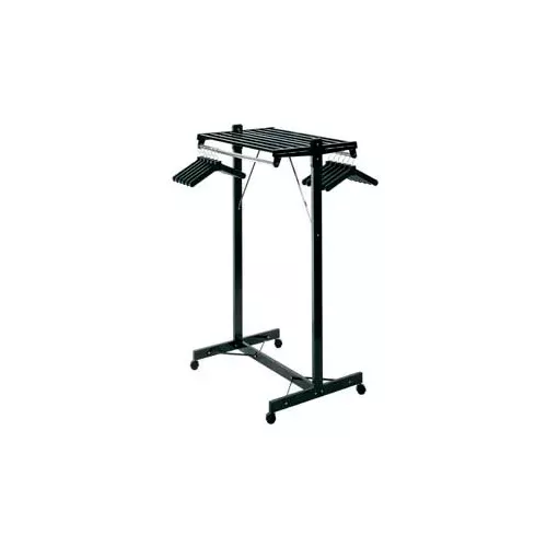 60-w-double-sided-freestanding-coat-rack-with-casters-black 60"W Double Sided Freestanding Coat Rack with Casters, Black