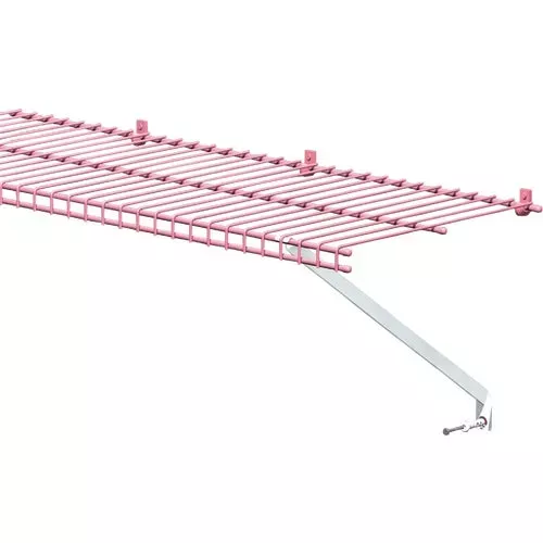 660600-closetmaid-12-in-white-wire-shelving-support-bracket-2-pack 660600 ClosetMaid 12 In. White Wire Shelving Support Bracket 2-Pack