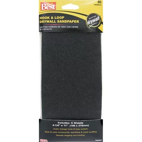 7156004-do-it-best-hook-loop-drywall-sandpaper 7156004 Do it Best Hook and Loop Drywall Sandpaper