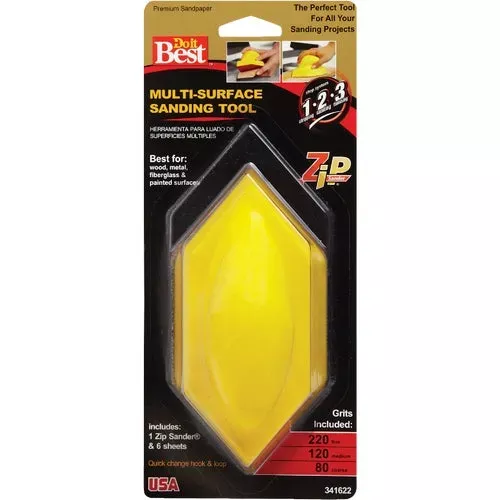 7186004-do-it-best-zip-sander-hand-sanding-kit 7186004 Do it Best Zip Sander Hand Sanding Kit
