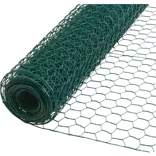 741957-green-vinyl-poultry-netting 741957 Green Vinyl Poultry Netting