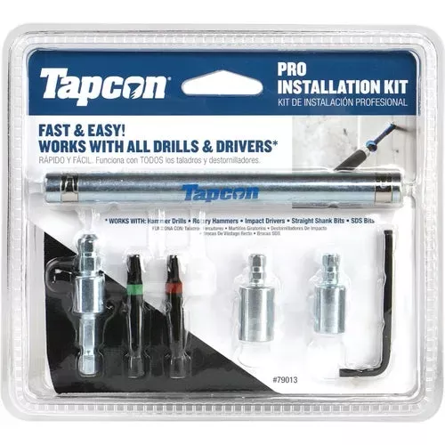 79013-tapcon-8-piece-concrete-screw-anchor-driver-kit 79013 Tapcon 8-Piece Concrete Screw Anchor Driver Kit