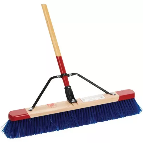 7924a-harper-rough-surface-wood-handle-push-broom 7924A Harper Rough Surface Wood Handle Push Broom