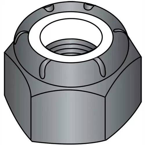 8-32nylon-insert-hex-lock-nut-black-oxide-pkg-2000 8-32Nylon Insert Hex Lock Nut Black Oxide, Pkg of 2000