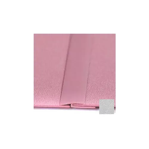 8' Long Joint Cover For Wall Sheet, Silver Gray