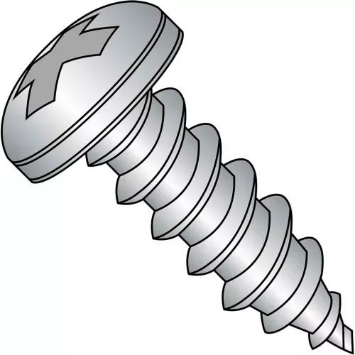 8-x-1-4-phillips-pan-self-tapping-screw-type-ab-fully-threaded-18-8-stainless-st #8 x 1/4 Phillips Pan Self Tapping Screw Type AB Fully Threaded 18-8 Stainless Steel - Pkg of 5000