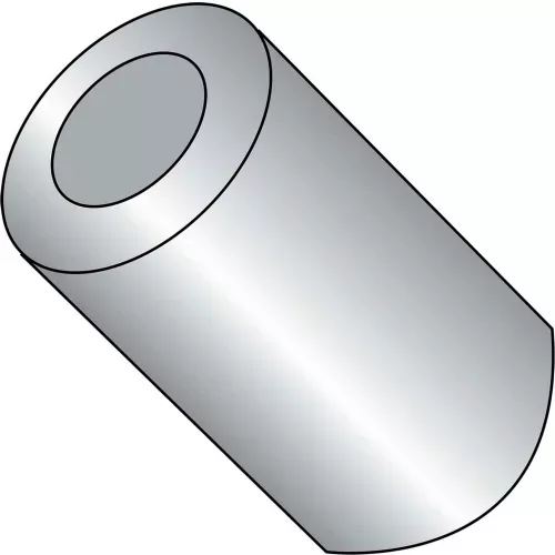 8-x-7-8-three-eighths-round-spacer-aluminum-pkg-1000 #8 x 7/8 Three Eighths Round Spacer Aluminum - Pkg of 1000