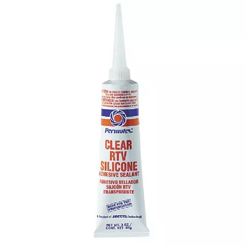 80050-permatex-clear-rtv-silicone-adhesive-sealant 80050 Permatex Clear RTV Silicone Adhesive Sealant