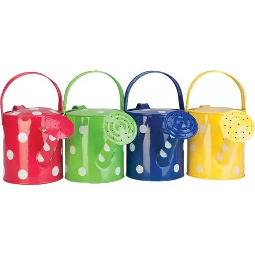 84892-panacea-polka-dot-watering-can 84892 Panacea Polka Dot Watering Can