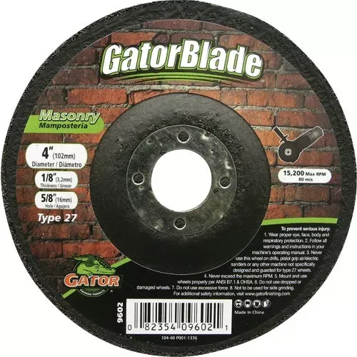 9619-gator-blade-type-27-cut-off-wheel 9619 Gator Blade Type 27 Cut-Off Wheel