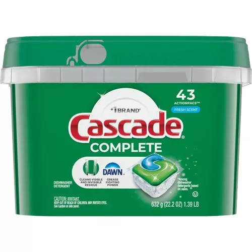 98208-cascade-complete-action-pacs-dishwasher-detergent 98208 Cascade Complete Action Pacs Dishwasher Detergent