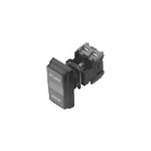 advance-controls-104308-22mm-non-metallic-illuminated-square-flush-stop-flush-st Advance Controls 104308, 22mm Non Metallic, Illuminated, Square Flush Stop/Flush Start Dual Button