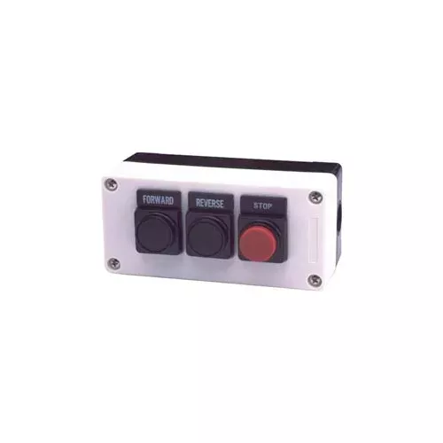 advance-controls-104549-2-hole-flush-flush-forward-reverse-22mm-non-metallic-pus Advance Controls 104549, 2 Hole, Flush Flush, Forward Reverse 22mm Non Metallic Push Button Station