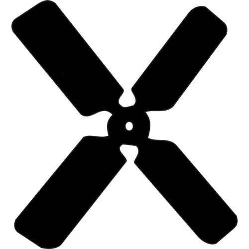 Airmaster Fan 30" Galvanized Propeller - 5/8" Bore 21130