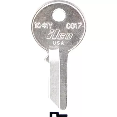 al3202003b-ilco-chicago-desk-key AL3202003B ILCO CHICAGO Desk Key