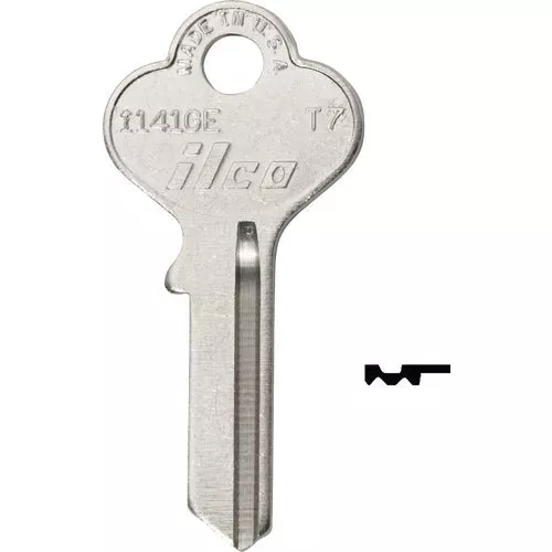 al3908301b-ilco-taylor-garage-door-key AL3908301B ILCO Taylor Garage Door Key