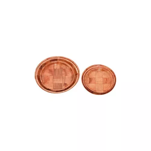 Alegacy 4908 - Wood Weave Plate, 8"