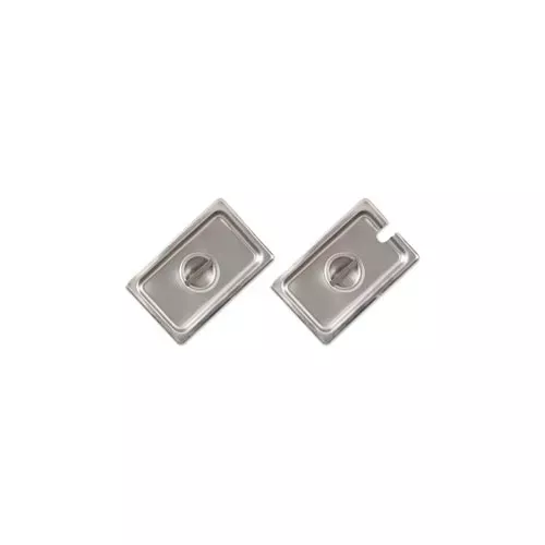 Alegacy CP8142 - 1/4 Size Flat Solid Cover For Steam Table Pan, 24 Ga.