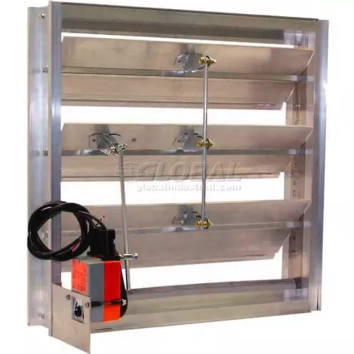 aluminum-hat-channel-motorized-damper-36-acd-36 Aluminum Hat Channel Motorized Damper 36" - ACD 36