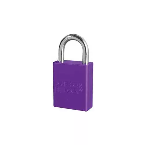 american-lock-no-a1105prp-solid-aluminum-rectangular-padlock-purple-pkg-qty-24 American Lock No. A1105PRP Solid Aluminum Rectangular Padlock - Purple - Pkg Qty 24