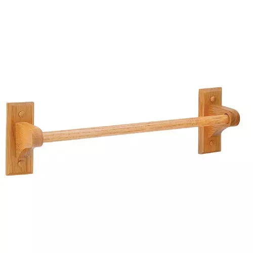 B51101 Home Impressions Oak Towel Bar