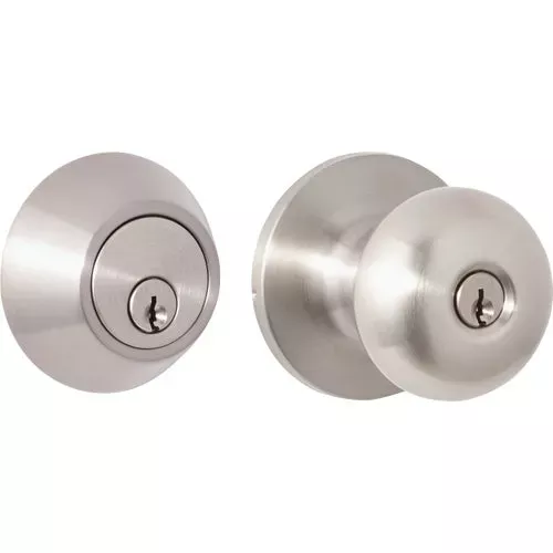 bfx7b91b-steel-pro-entry-lockset-single-cylinder-combo BFX7B91B Steel Pro Entry Lockset & Single Cylinder Combo
