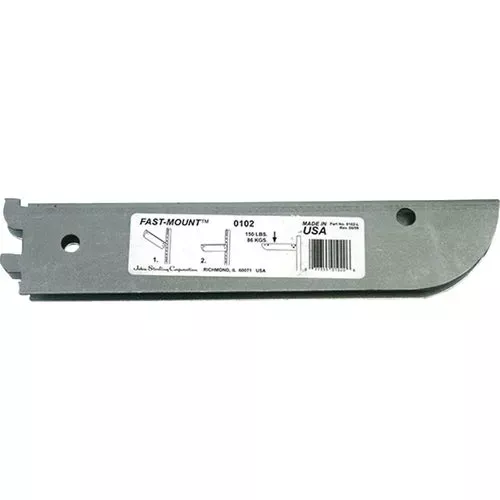 bk-0102-john-sterling-fast-mount-double-shelf-bracket BK-0102 John Sterling Fast-Mount Double Shelf Bracket