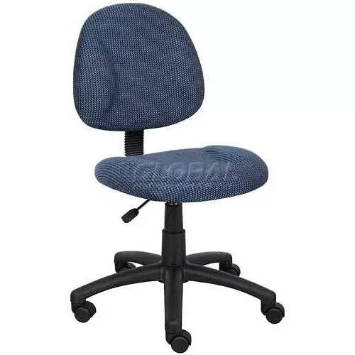 boss-deluxe-posture-chair-fabric-blue Boss Deluxe Posture Chair - Fabric - Blue