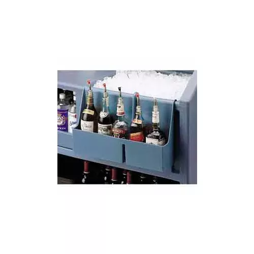 cambro-bar54sr131-speed-rail-5-bottle-dark-brown Cambro BAR54SR131 - Speed Rail 5-bottle Dark Brown