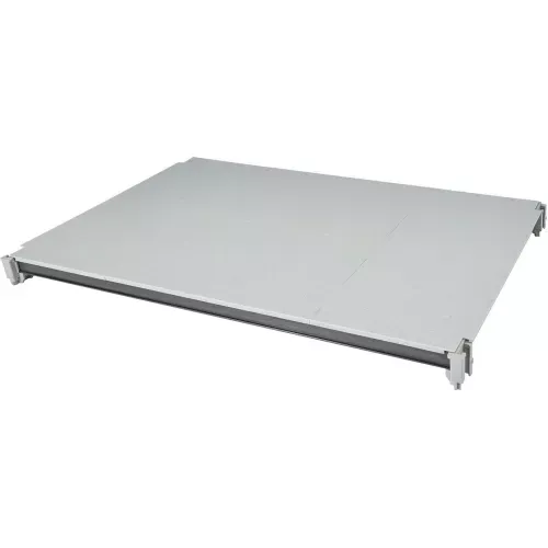 camshelving-elements-mobile-shelf-plate-kit-54-w-x-18-d-solid-brushed-graphite Camshelving Elements Mobile Shelf Plate Kit, 54"W x 18"D, Solid, Brushed Graphite