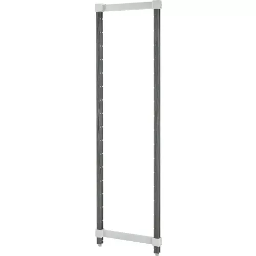camshelving-elements-post-kit-21-w-x-72-h-brushed-graphite Camshelving Elements Post Kit, 21"W x 72"H, Brushed Graphite