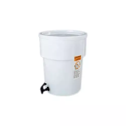 carlisle-221002-round-dispenser-5-gallon-white Carlisle 221002 - Round Dispenser 5 Gallon, White