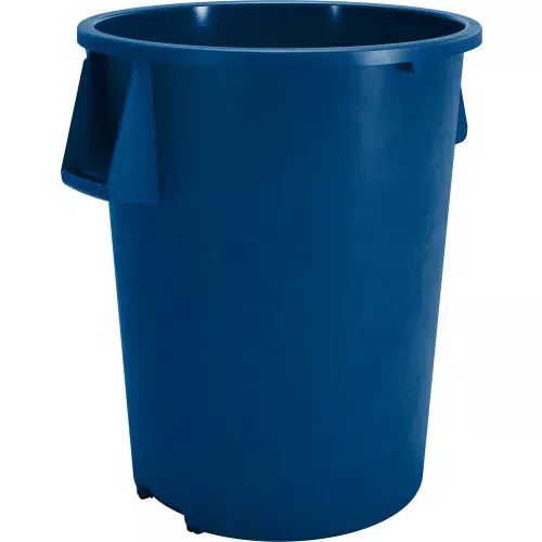 carlisle-bronco-round-waste-container-55-gallon-blue-84105514-pkg-qty-2 Carlisle Bronco Round Waste Container 55 Gallon, Blue - 84105514 - Pkg Qty 2