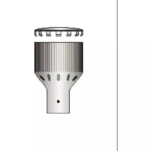 chrome-plated-metal-lens-cap Chrome Plated Metal Lens Cap