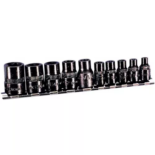 Chrome Socket, 1/4" Drive, E8 External Torx