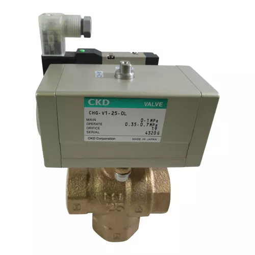 CKD | CHG-V1-25-0L-DC24V | Compact Rotary Valve