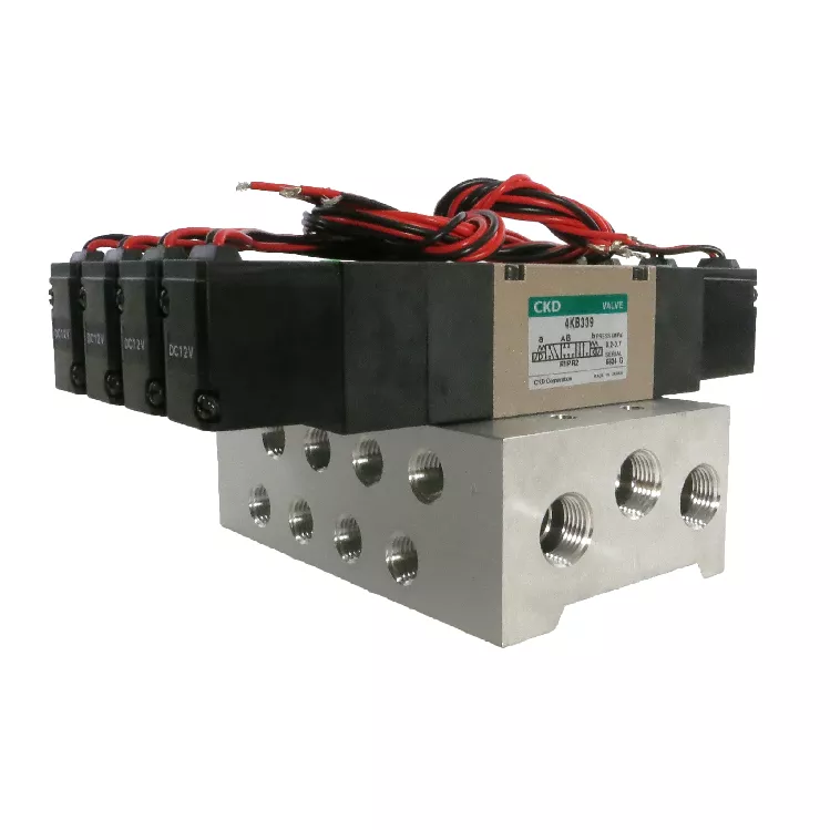 ckd-m4kb330-08n-4-dc12v-solenoid-valve CKD | M4KB330-08N-4-DC12V | Solenoid Valve