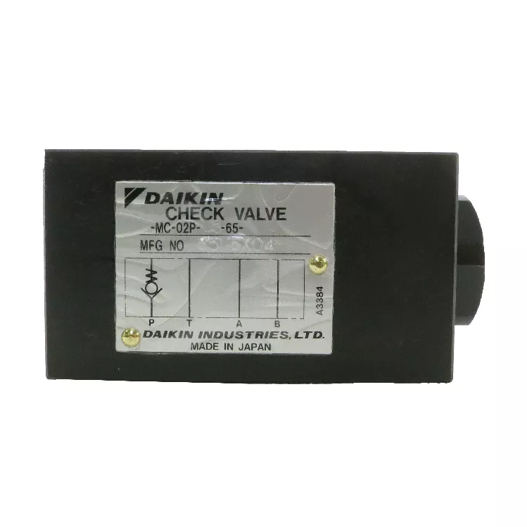 daikin-mc-02p-05-65-check-valve Daikin | MC-02P-05-65 | Check Valve