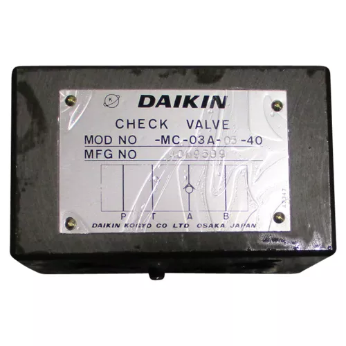 Daikin | MC-03A-05-40 | Check Valve