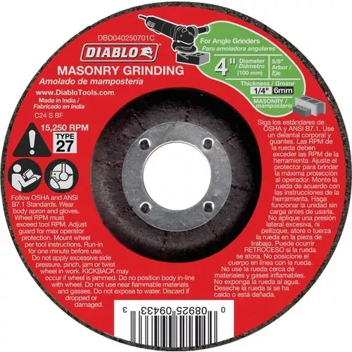 dbd070063701f-diablo-type-27-metal-cut-off-wheel DBD070063701F Diablo Type 27 Metal Cut-Off Wheel