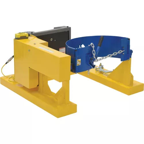 dc-powered-fork-mounted-drum-carrier-rotator-dcr-205-8-dc-800-lb-cap DC Powered Fork Mounted Drum Carrier & Rotator DCR-205-8-DC 800 Lb. Cap.