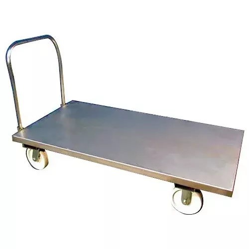 dc-tech-stainless-steel-platform-truck-with-handle-tk101011 DC Tech Stainless Steel Platform Truck with Handle TK101011