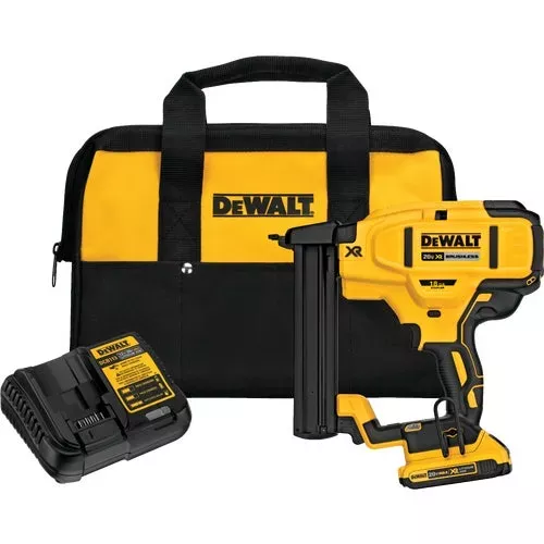 dcn681d1-dewalt-20v-max-xr-brushless-cordless-finish-stapler-kit DCN681D1 DeWalt 20V MAX XR Brushless Cordless Finish Stapler Kit