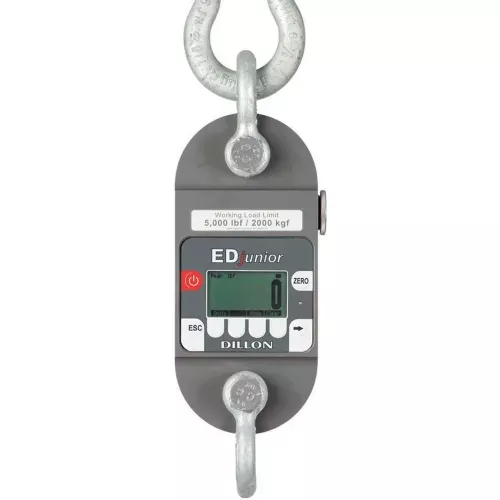 dillon-edjr-5t-edjunior-dynamometer-with-shackles-10-000-lb-x-10-lb Dillon EDjr-5T Edjunior Dynamometer with Shackles, 10,000 lb x 10 lb