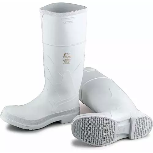 dunlop-men-s-boot-14-white-plain-toe-w-safety-lock-pvc-size-11 Dunlop Men's Boot, 14" White Plain Toe W/Safety Lock, PVC, Size 11